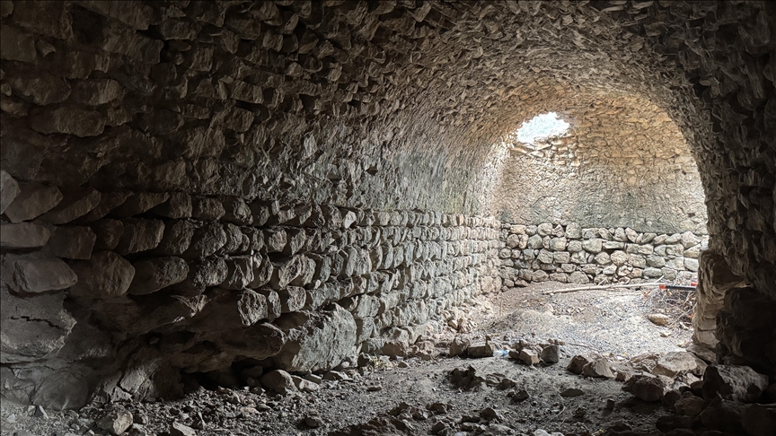 Adıyaman’ın Nemrut Dağı eteklerinde 13. yüzyıla tarihlendirilen Selçuklu dönemine ait