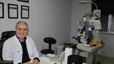 Göz Hastalıkları Uzmanı Op. Dr. Yalçın İşcan, ekrana uzun süre