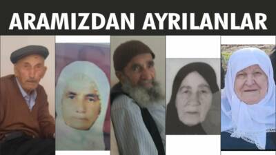 07.01.2025 Salı gününe ait Besni’de Vefat Edenler köşesi.