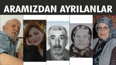 19-20.01.2025 Pazar, Pazartesi gününe ait Besni’de Vefat Edenler köşesi.