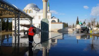 Adıyaman Belediyesi, 6 Şubat depremlerinin yıl dönümünde vatandaşların deprem şehitliğine