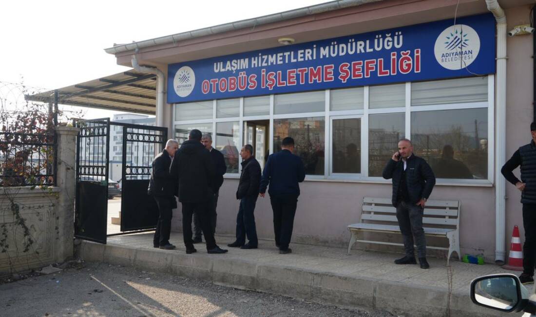 Adıyaman Belediyesinde halk otobüsü şoförlüğü yapan Mehmet Almacı, soğuk havada