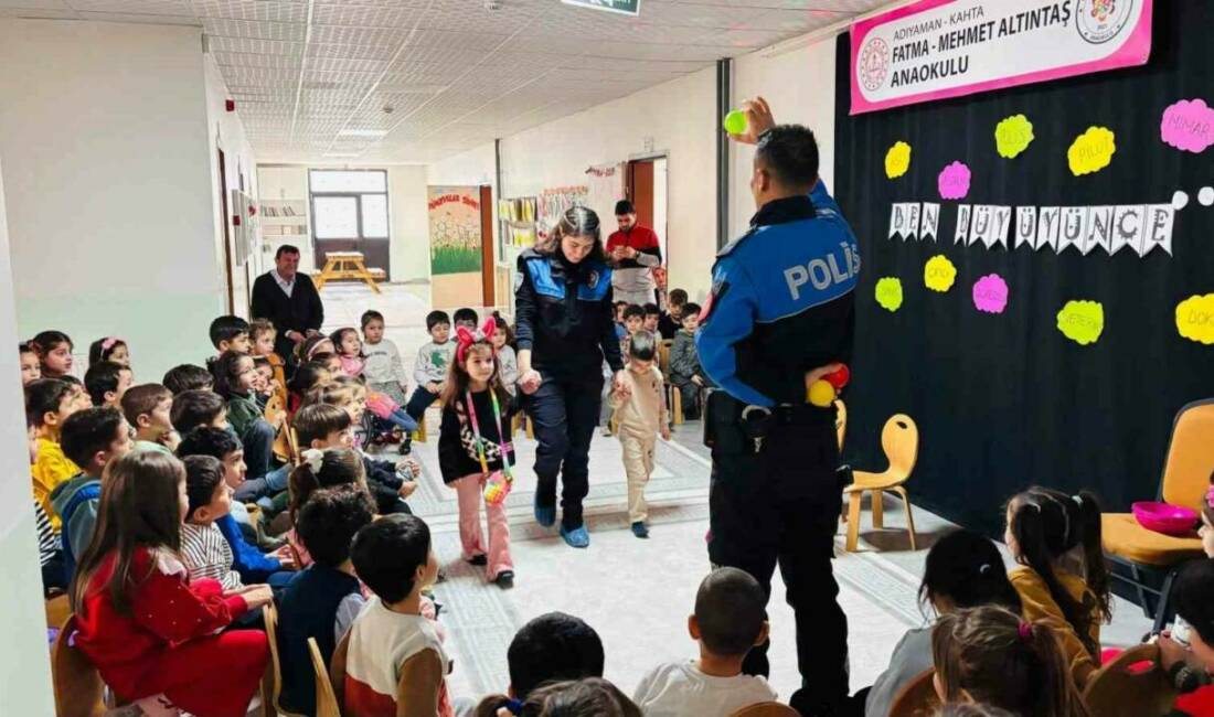 Adıyaman’ın Kahta İlçe Emniyet Müdürlüğü’ne bağlı Toplum Destekli Polislik Büro