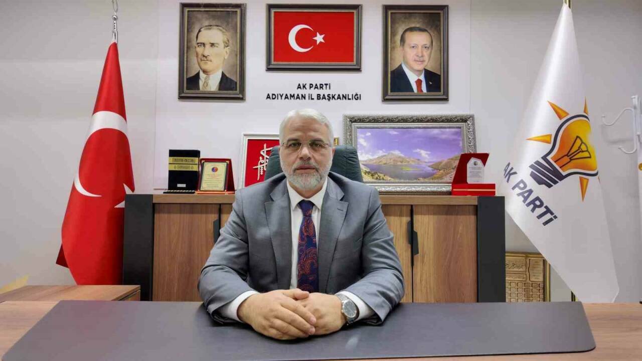 AK Parti Adıyaman İl Başkanı Faruk Bülent Kablan, 10 Ocak