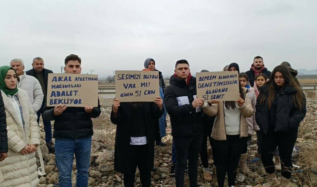 Kahramanmaraş merkezli 6 Şubat depremlerinde Gaziantep’in Nurdağı ilçesinde yıkılarak 51