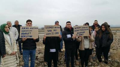 Kahramanmaraş merkezli 6 Şubat depremlerinde Gaziantep’in Nurdağı ilçesinde yıkılarak 51
