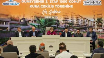 Gaziantep Büyükşehir Belediyesi’nin iştiraki olan GBB Konut’un Güneyşehir 3’üncü Etap