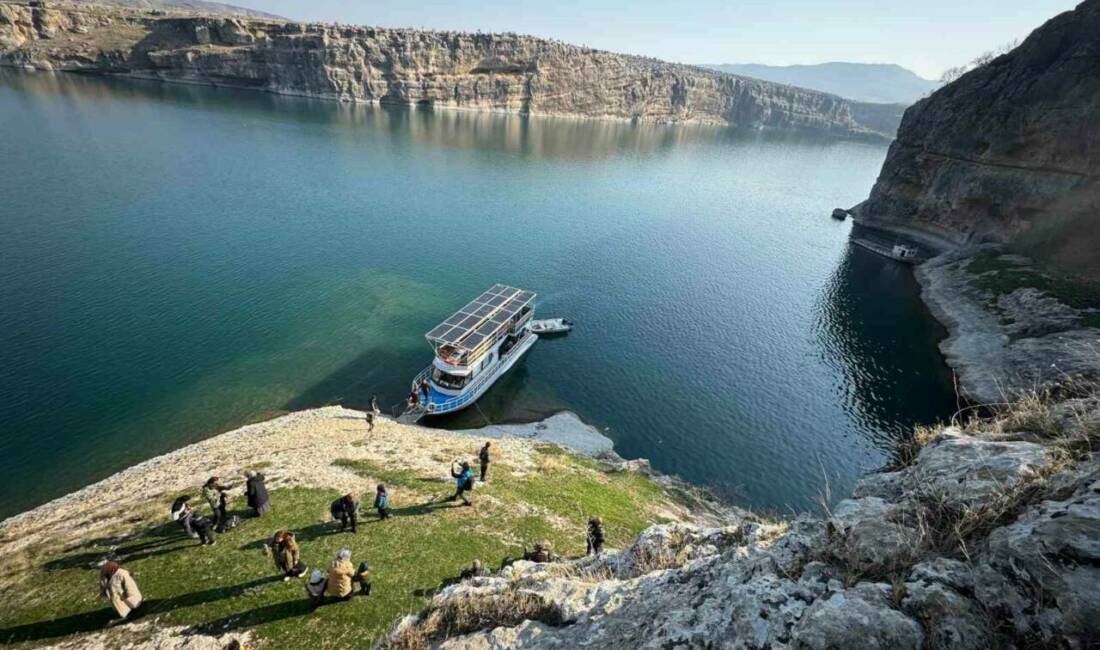 Adıyaman’ın Gerger ilçe sınırları içerisinde yer alan Fırat Nehri’nin Atatürk