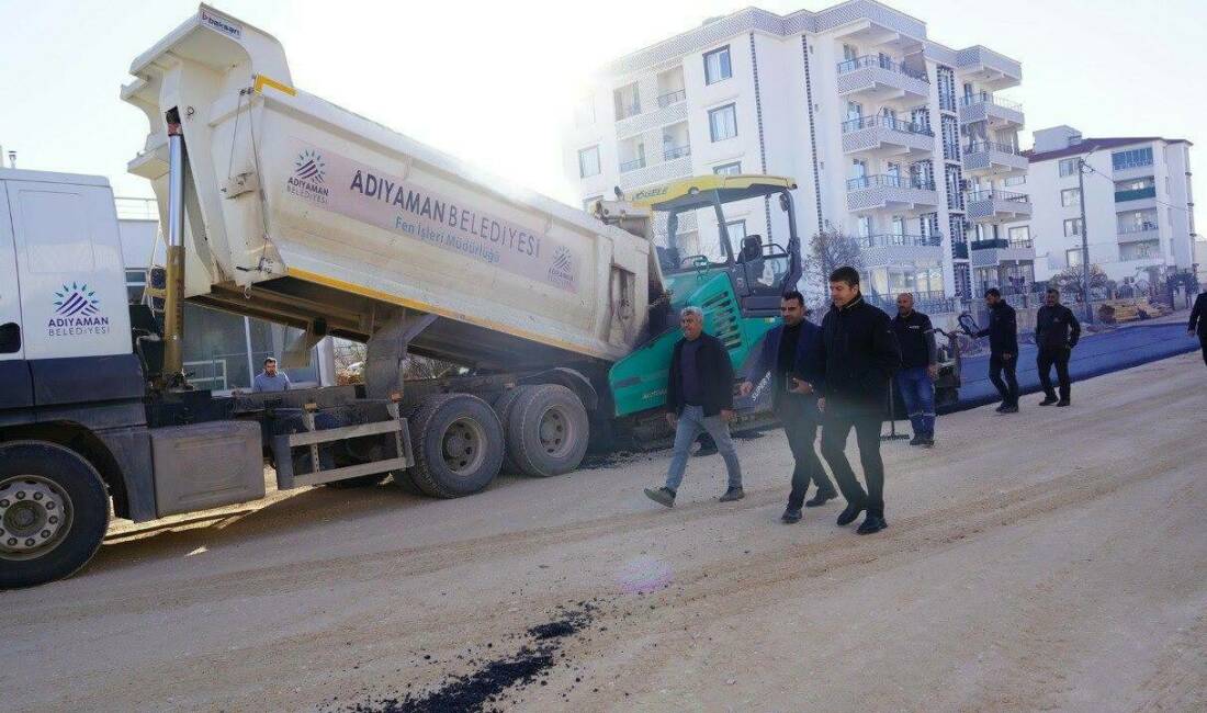 Adıyaman Belediye Başkanı Abdurrahman Tutdere’nin talimatlarıyla, Şevenk Deresi’nden başlayarak Yunus