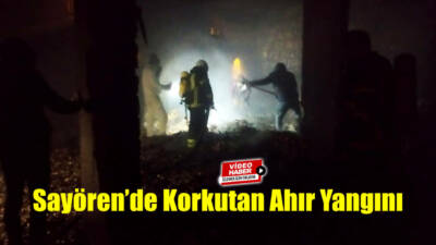 Besni’ye bağlı Sayören köyünde, S.K.’ya ait evin ahırında henüz belirlenemeyen