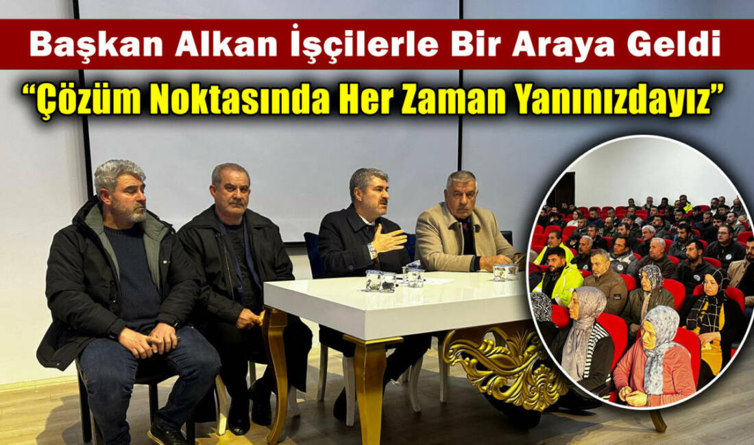 Besni Belediye Başkanı Reşit Alkan, Belediye İş Sendikası Başkanı Adem