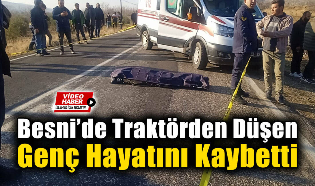 Besni-Gölbaşı yol ayrımı yakınlarında, Akpınar Köyü çıkışında meydana gelen kazada,