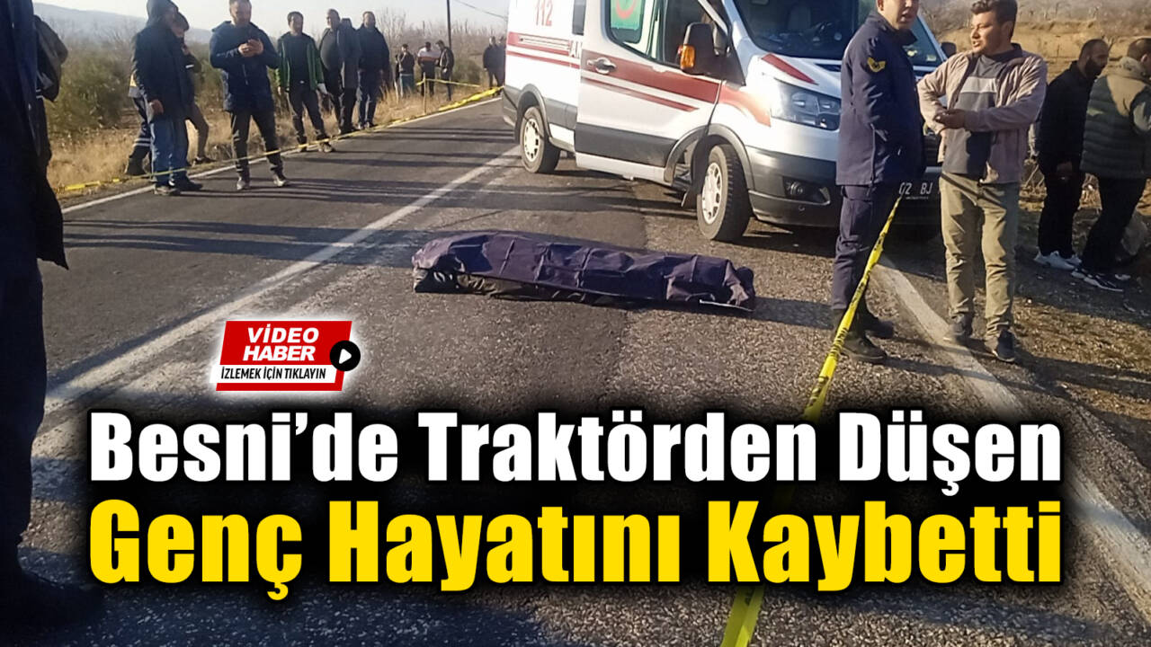 Besni-Gölbaşı yol ayrımı yakınlarında, Akpınar Köyü çıkışında meydana gelen kazada,