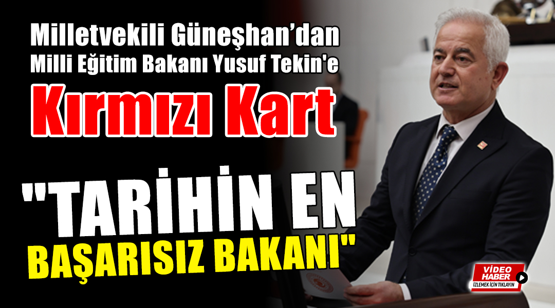 CHP Çanakkale Milletvekili hemşerimiz İsmet Güneşhan, TBMM Genel Kurulu'nda İYİ