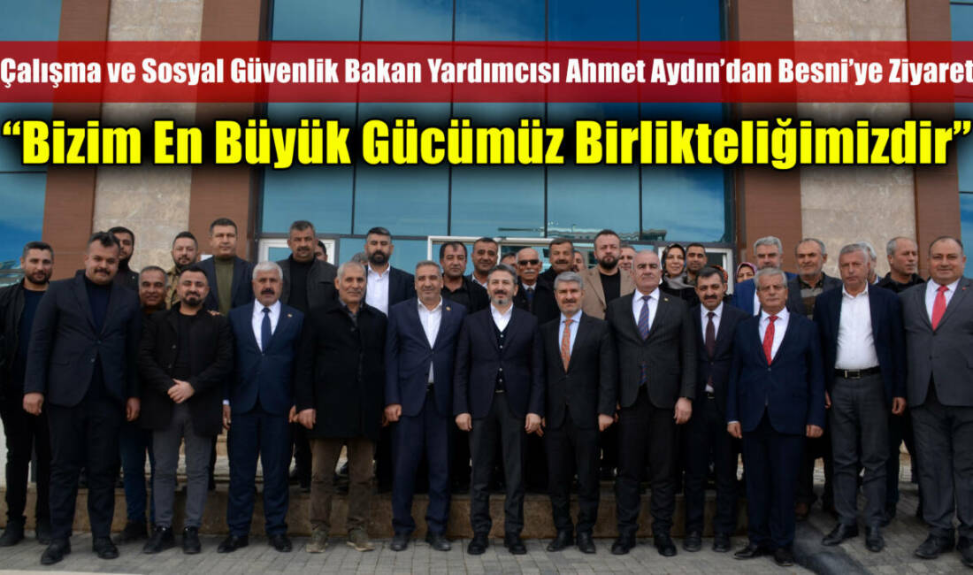 Çalışma ve Sosyal Güvenlik Bakan Yardımcısı Ahmet Aydın, AK Parti