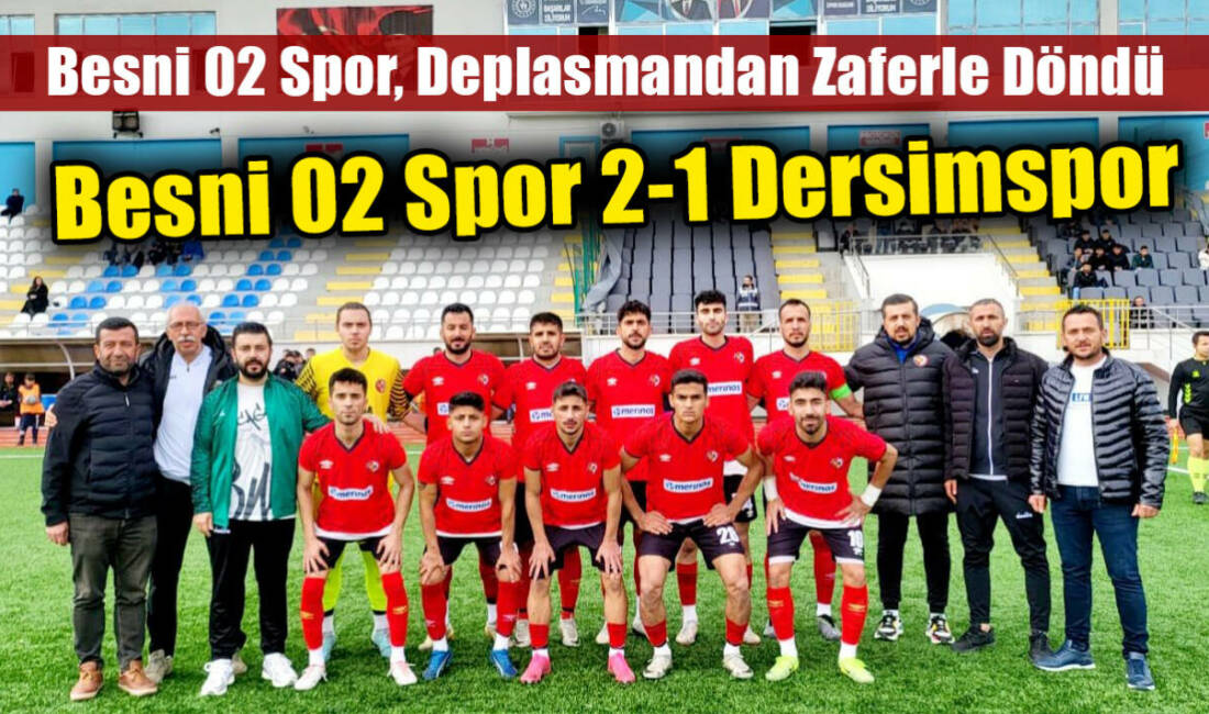 Bölgesel Amatör Lig'de mücadele eden Besni 02 Spor, ligin ikinci