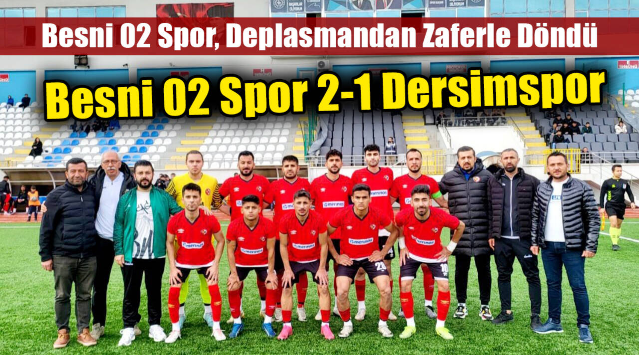 Bölgesel Amatör Lig'de mücadele eden Besni 02 Spor, ligin ikinci