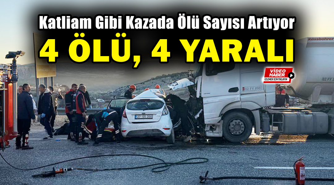 Besni Terbizek yol ayrımı Taşlıyazı köyü yakınlarında yaşanan trafik kazasında