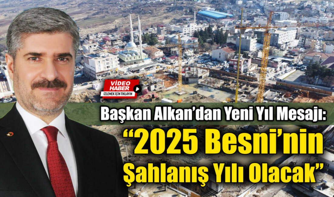 Besni Belediye Başkanı Reşit Alkan, yeni yıl dolayısıyla Cirit Meydan