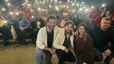 Karantina filminin oyuncuları ve yazarı Beyza Alkoç’un katılımıyla, Mardian Mall