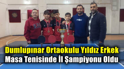 2024-2025 Eğitim-Öğretim Yılı Okul Sporları kapsamında gerçekleştirilen Yıldız Erkekler Masa