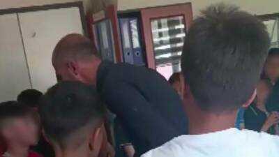 Şırnak’ın Uludere ilçesine bağlı Hilal beldesinde yer alan bir okulun