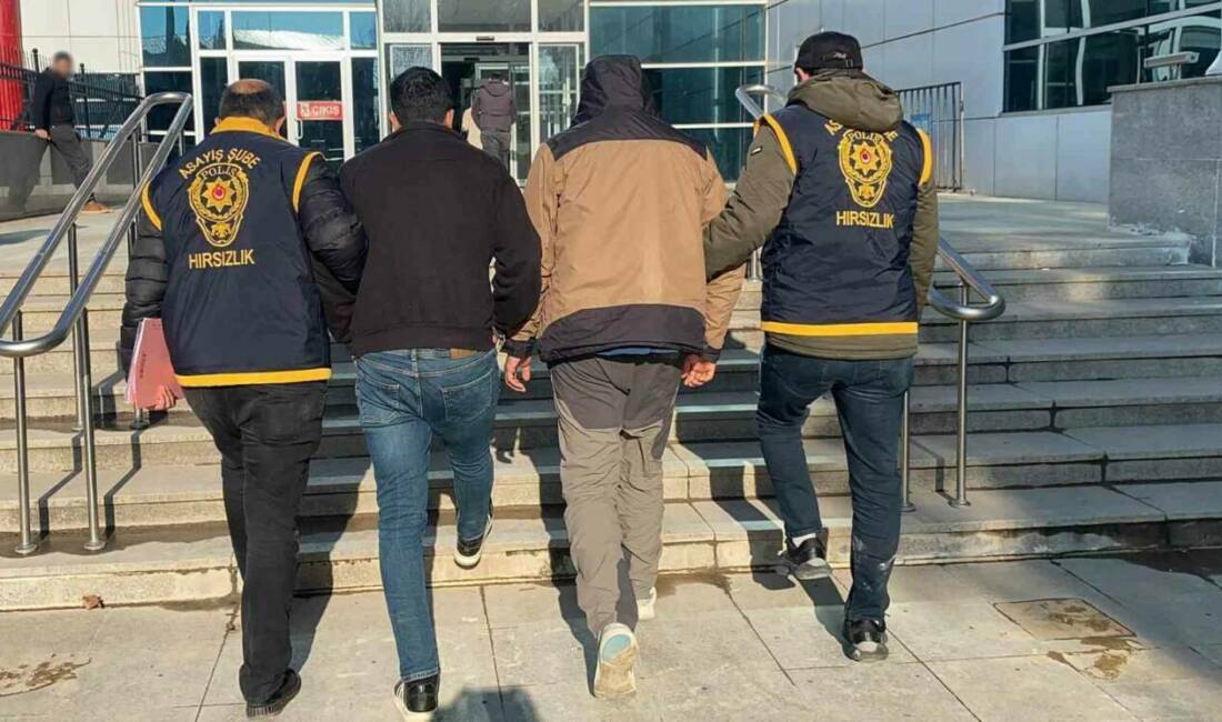 Adıyaman’da okul servisi ile gelerek konteyner kentte klima çaldığı iddia