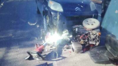 Adıyaman’ın Gölbaşı ilçesinde otomobilin engelli aracına çarpması sonucu 1 kişi