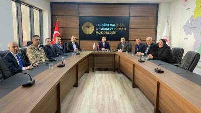 Siirt’te 2025 yılının ilk mera komisyonu toplantısı Vali Yardımcısı Birkan
