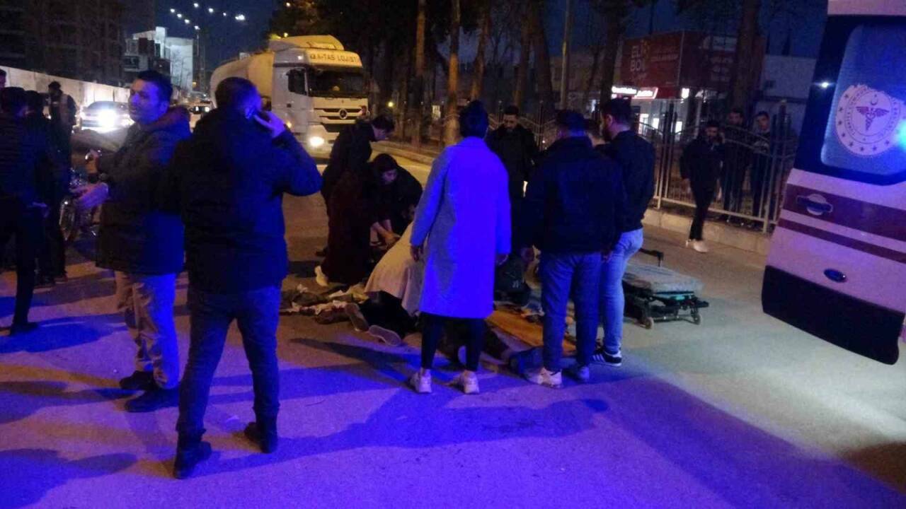 Adıyaman’da, yolun karşı tarafına geçmeye çalışan yaya, tırın çarpması sonucu