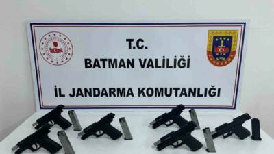 Batman’da jandarma ekipleri tarafından düzenlenen silah kaçakçılığı operasyonunda 1 şüpheli
