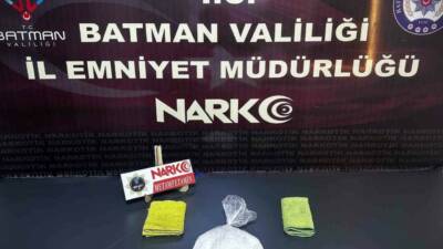 Batman’da düzenlenen uyuşturucu operasyonunda yakalanan 2 kişi tutuklandı.