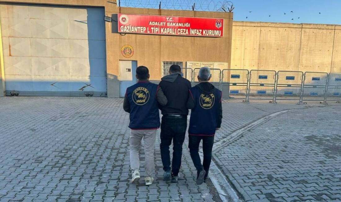 Gaziantep’te 16 ayrı suç kaydı ve kesinleşmiş 28 yıl hapis