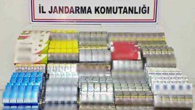 Gaziantep’te jandarma ekiplerinin son 2 haftada yaptığı operasyonlarda 3 milyon