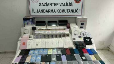 Gaziantep’te kaçakçılıkla mücadele kapsamında gerçekleştirilen operasyonda, piyasa değeri 3 milyon