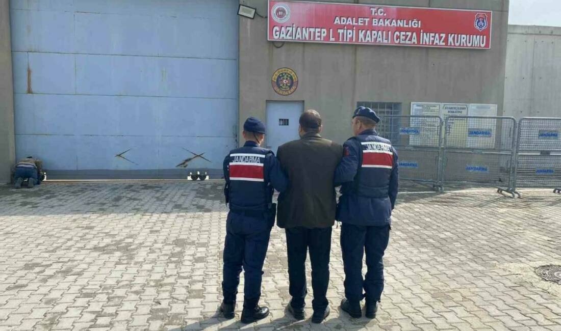 Gaziantep’te 16 ayrı suçtan kesinleşmiş 25 yıl 9 ay hapis