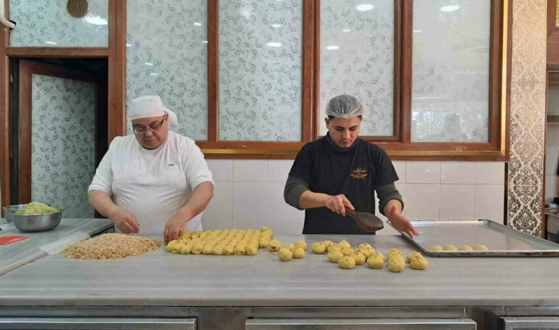 Ramazan Bayramı’nda sofraların vazgeçilmezi olan Kilis’in geleneksel kurabiyelerinden gerebiç, günümüzde