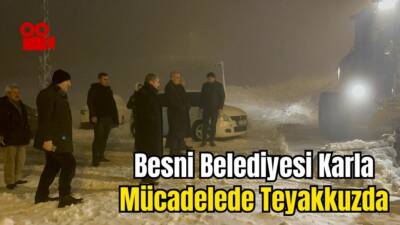 Besni Belediye Başkanı Reşit Alkan, Belediye Başkan Yardımcıları ve Meclis