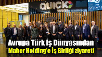 Avrupa Türk İş İnsanları ve Sanayicileri Derneği (ATİAD) yönetimi, bir