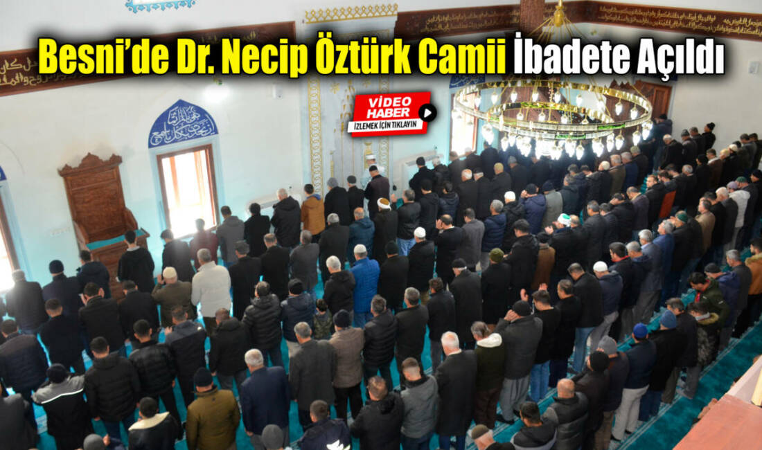 Besnili hayırsever Dr. Necip Öztürk tarafından yaptırılan Dr. Necip Öztürk