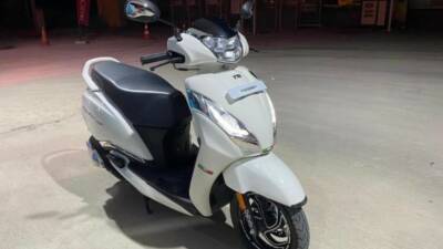 Adıyaman’da, park halindeki bir motosiklet, kimliği belirsiz şahıs ya da