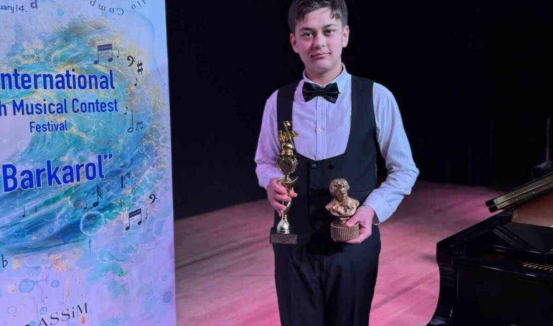 SANKO Okulları Öğrencisi Kaan Baydemir, 1. International Youth Musical Contest