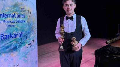 SANKO Okulları Öğrencisi Kaan Baydemir, 1. International Youth Musical Contest