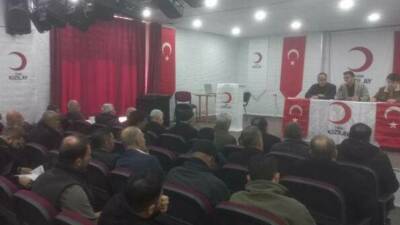 Kızılay Derneği Diyarbakır’ın Silvan İlçe Şubesi Olağan Genel Kurulu yapıldı.