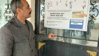 Şanlıurfa’nın Siverek ilçesinde iyilik gönüllüleri ve öğrenciler, Ramazan ayında ihtiyaç