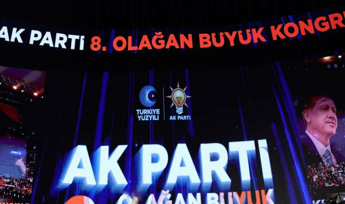 AK Parti 8. Olağan Büyük Kongresi’nde partinin Merkez Karar ve