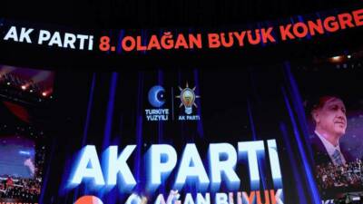 AK Parti 8. Olağan Büyük Kongresi’nde partinin Merkez Karar ve