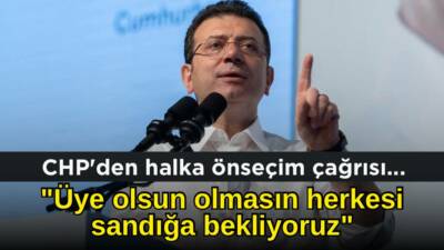İBB Başkanı Ekrem İmamoğlu'nun Cumhurbaşkanı adaylığı için tüm Türkiye genelinde