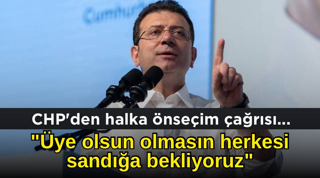 İBB Başkanı Ekrem İmamoğlu'nun Cumhurbaşkanı adaylığı için tüm Türkiye genelinde