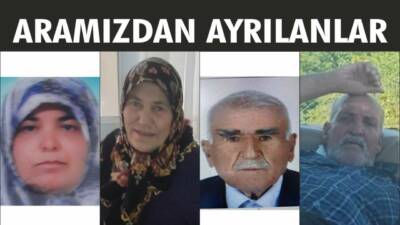 27-28-29.03.2025 Perşembe, Cuma, Cumartesi gününe ait Besni’de Vefat Edenler köşesi.